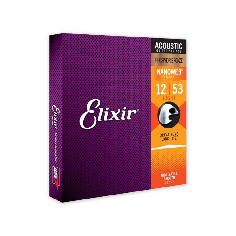 - Elixir 16052 Acoustic Phosphor Bronze NANOWEB